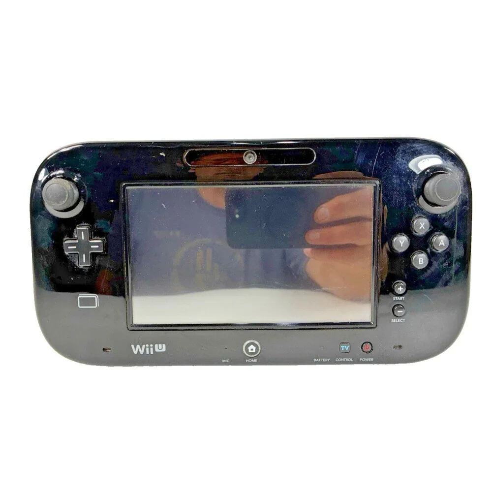 Nintendo WUP-010 Black Wii U Gamepad Only Untested Parts/Repair